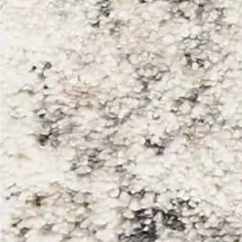 9' X 13' Gray And Dark Gray Floral Distressed Area Rug