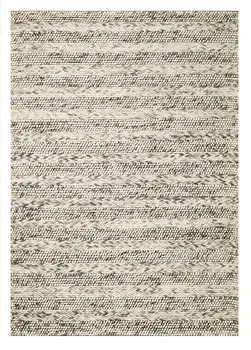 7' X 9'  Wool Grey Area Rug