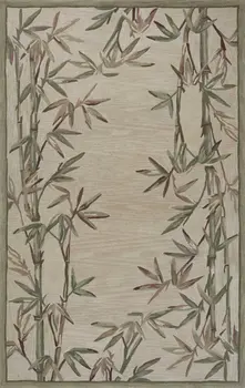 8' X 10' Ivory Wool Handmade Area Rug