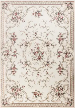 9' X 12'  Polypropylene Ivory  Area Rug
