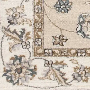 9' X 12'  Polypropylene Beige Or  Ivory  Area Rug