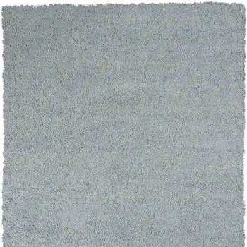 9' X 13' Blue Heather Indoor Shag Rug