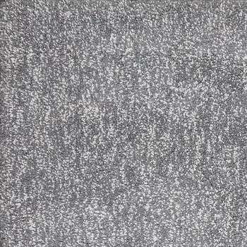9' X 13' Polyester Grey Heather Area Rug
