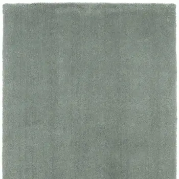 9' X 13' Slate Blue Indoor Shag Rug
