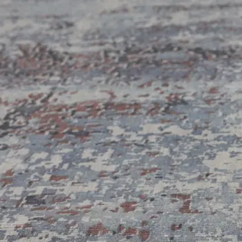 9' X 12' Gray Abstract Hand Loomed Area Rug
