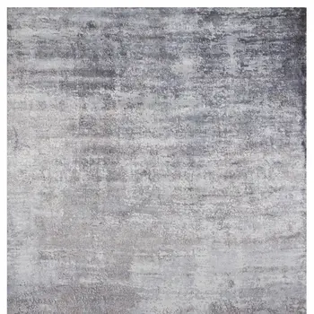 9' X 12' Gray Abstract Hand Loomed Area Rug