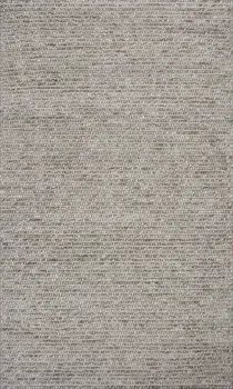 9' X 13' Natural Beige Hand Woven Knobby Loop Indoor Area Rug