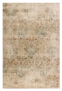 5' X 8' Champagne Vintage Area Rug