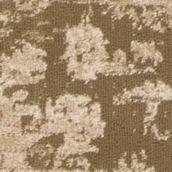 5' X 8' Beige And Tan Floral Distressed Area Rug