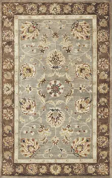 3' X 5' Gray Wool Hand Tufted Area Rug
