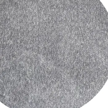 6' Gray Hand Woven Round Rug