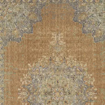 6' Sage Green Round Hand Woven Area Rug