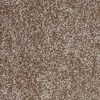 5' X 7' Beige Shag Hand Woven Area Rug