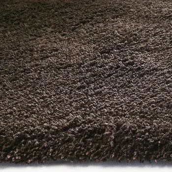 5' X 7' Espresso Indoor Shag Rug