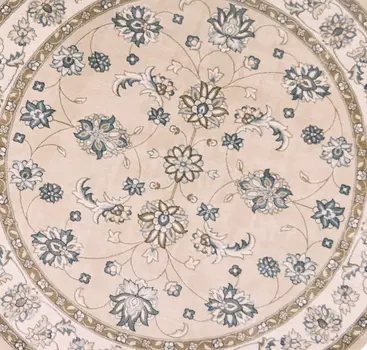 8' Beige Round Rug