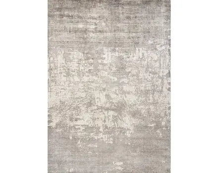 3' X 5' Beige Abstract Hand Loomed Area Rug