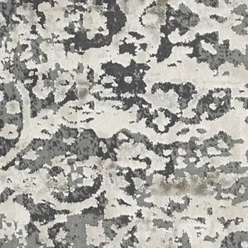 5' X 8' Ivory Medallion Area Rug