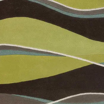 5' X 8'  Wool Lime Or  Mocha Area Rug