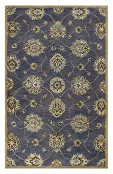 5' X 8'  Wool Midnight Area Rug
