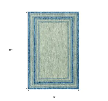 3' X 5' Gray Area Rug