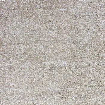 2' X 4' Ivory Shag Hand Woven Area Rug