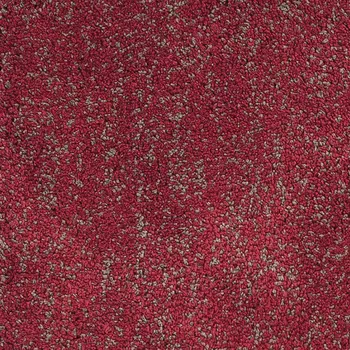 2' X 4' Red Shag Hand Woven Area Rug