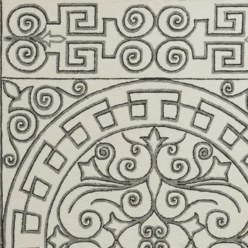 3' X 5' Gray And Ivory Moroccan Indoor Outdoor Area Rug