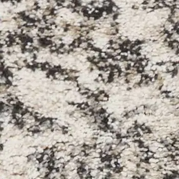 8' Ivory Floral Runner Rug