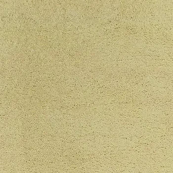 8' Canary Yellow Shag Hand Woven Runner Rug