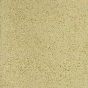 8' Canary Yellow Shag Hand Woven Runner Rug