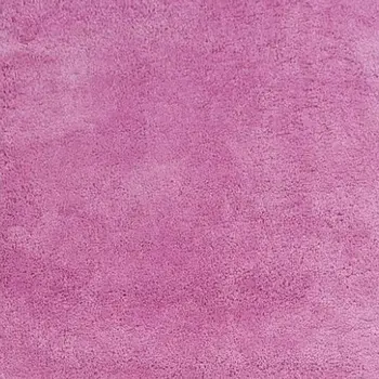 8' Hot Pink Shag Hand Woven Runner Rug