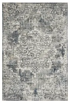 3' X 5' Ivory Floral Medallion Area Rug