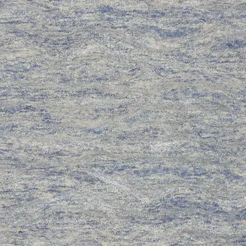 3' X 5' Blue And Beige Abstract Hand Tufted Area Rug