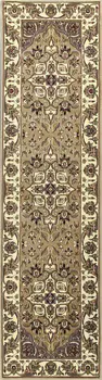 7' X 10'  Polypropylene Beige Or  Ivory  Area Rug