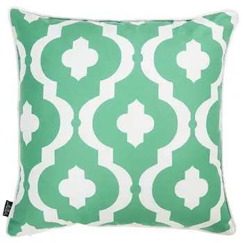 18" Turquoise Throw Pillow Cover