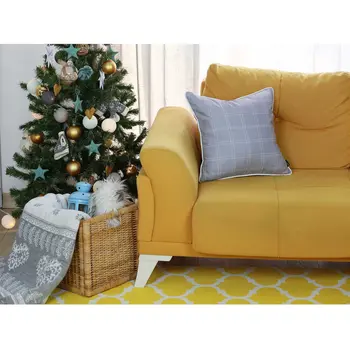 18"X18" Christmas Basic Square Printed Decorative Throw Pillow Cover