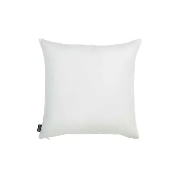 Set Of 2 White Brushed Twill Decorative Throw Pillow Covers