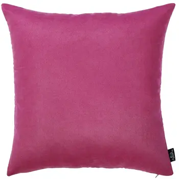 Set of Two 18" Pink Throw Pillow Covers