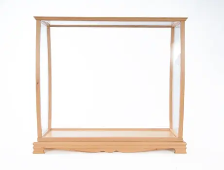 13" X 36" X 31.5" Display Case For Midsize Tall Ship Clear Finish