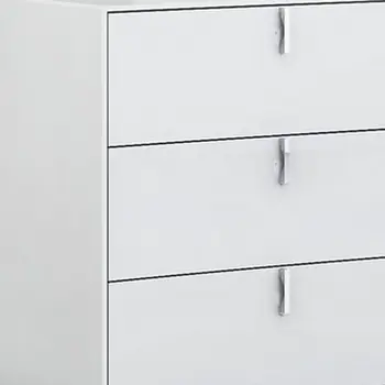 62" X 19" X 30" White  Dresser