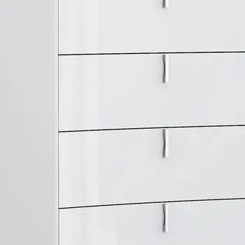 31 X 16" X 44" White  Chest