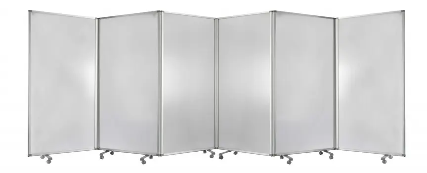 212 X 1 X 71 Clear Metal 6 Panel Resilient Screen