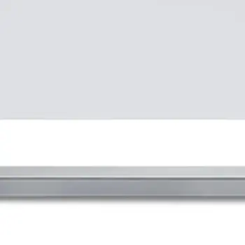 91 X 18 X 19 White Stainless Steel Tv Unit