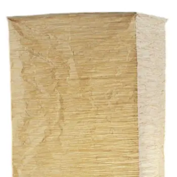 58" Natural Column Floor Lamp With Natural Paper Shade