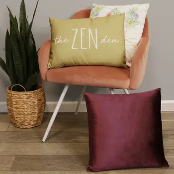 The Zen Den Rectangular Lumbar Accent Pillow