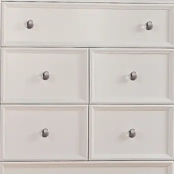36" White Solid Wood