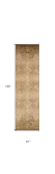 7' X 10' Beige Area Rug