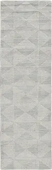 8' Ivory Wool Handmade Runner Rug