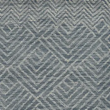 9' X 13' Gray Wool Geometric Hand Tufted Area Rug
