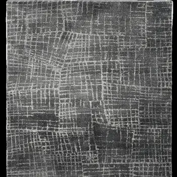 3' X 5' Gray Abstract Area Rug